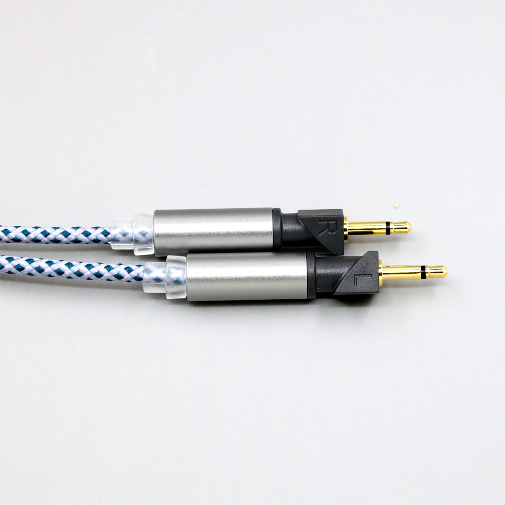 99% Pure Silver Mix Graphene OCC Shielding Earphone Cable For Abyss Diana v2 phi TC X1226lite 1:1 headphone pin