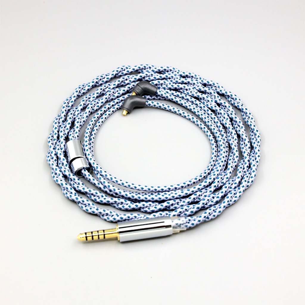 99% Pure Silver Mix Graphene OCC Shielding Earphone Cable For Etymotic ER4SR ER4XR ER3XR ER3SE ER2XR ER2SE