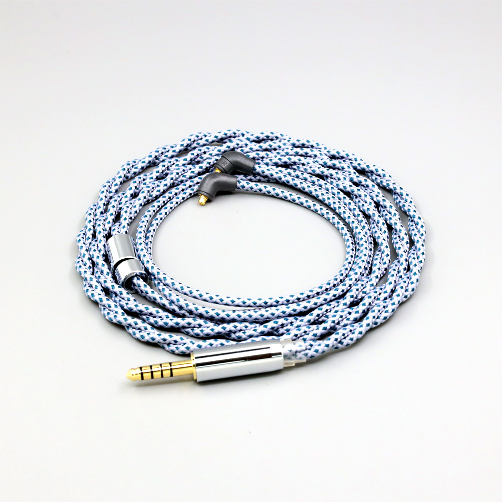 99% Pure Silver Mix Graphene OCC Shielding Earphone Cable For Etymotic ER4SR ER4XR ER3XR ER3SE ER2XR ER2SE