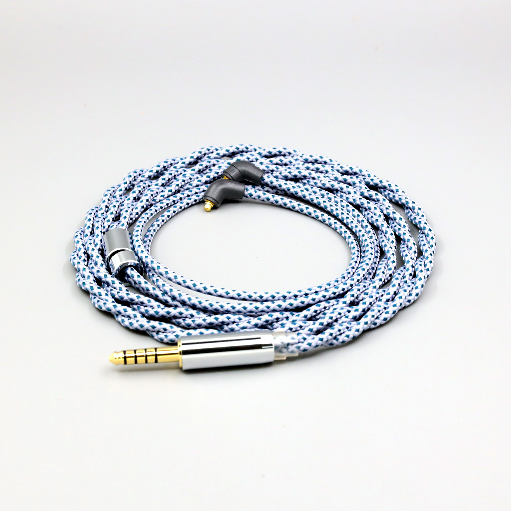 99% Pure Silver Mix Graphene OCC Shielding Earphone Cable For Etymotic ER4SR ER4XR ER3XR ER3SE ER2XR ER2SE