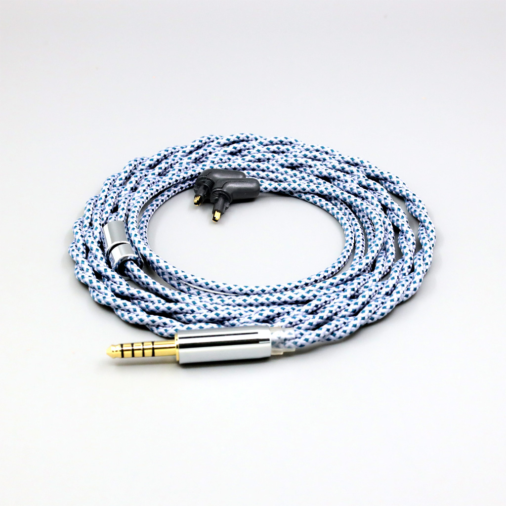 99% Pure Silver Mix Graphene OCC Shielding Earphone Cable For Sony MDR-EX1000 MDR-EX600 MDR-EX800 MDR-7550