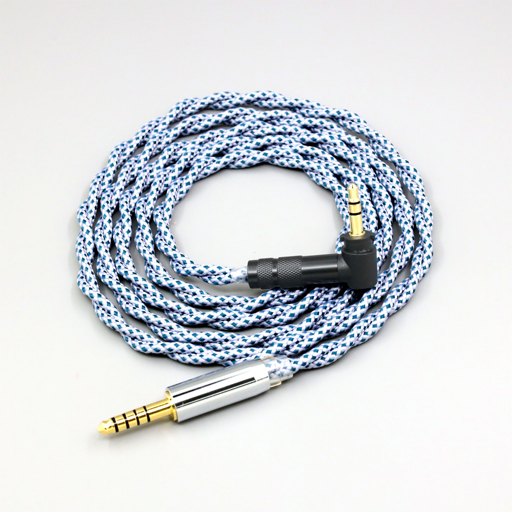 99% Pure Silver Mix Graphene OCC Shielding Earphone Cable For Fostex T50RP Mk3 T40RP Mk2 T20RP Mk2 Dekoni