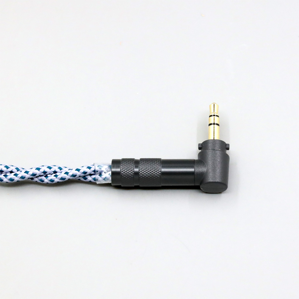 99% Pure Silver Mix Graphene OCC Shielding Earphone Cable For Fostex T50RP Mk3 T40RP Mk2 T20RP Mk2 Dekoni