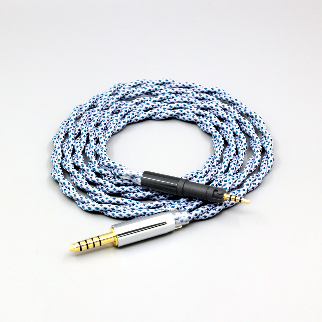 99% Pure Silver Mix Graphene OCC Shielding Earphone Cable For Sennheiser HD599 HD569 HD 560S HD559 hd560s