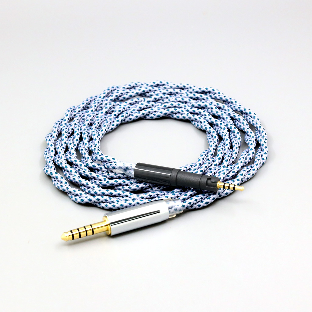 99% Pure Silver Mix Graphene OCC Shielding Earphone Cable For Sennheiser HD599 HD569 HD 560S HD559 hd560s