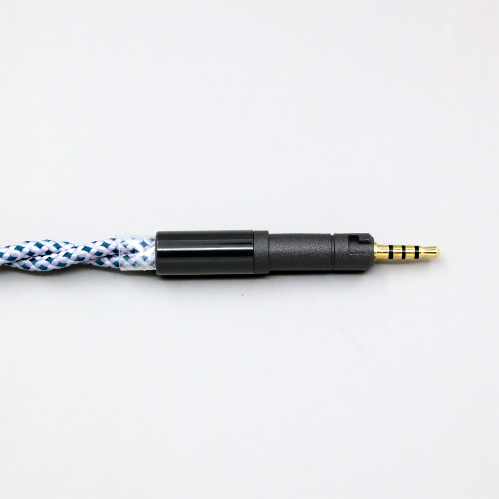 99% Pure Silver Mix Graphene OCC Shielding Earphone Cable For Sennheiser HD599 HD569 HD 560S HD559 hd560s