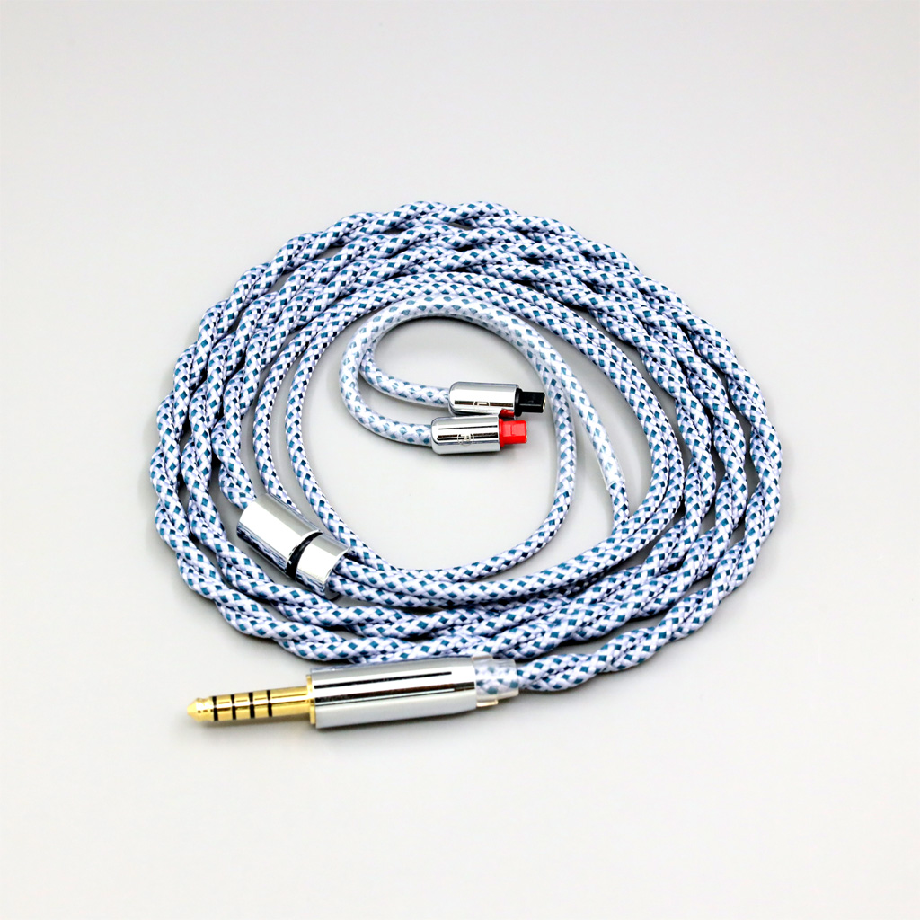 99% Pure Silver Graphene OCC Shielding Earphone Cable for Audio-Technica ATH-IM50 IM70 IM01 IM02 IM03 IM04
