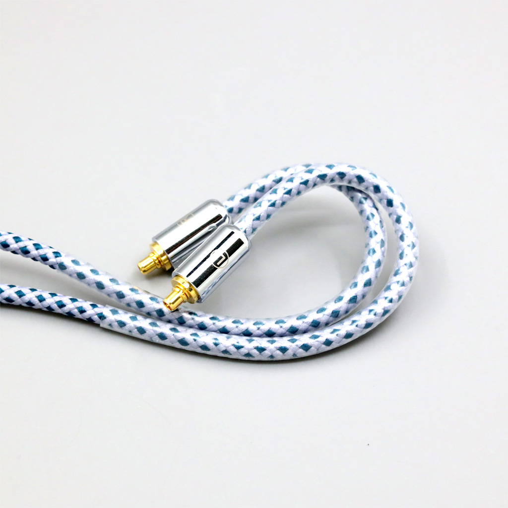 99% Pure Silver Graphene OCC Shielding Earphone Cable For Dunu T5 Titan 3 T3 (Increase Length MMCX)