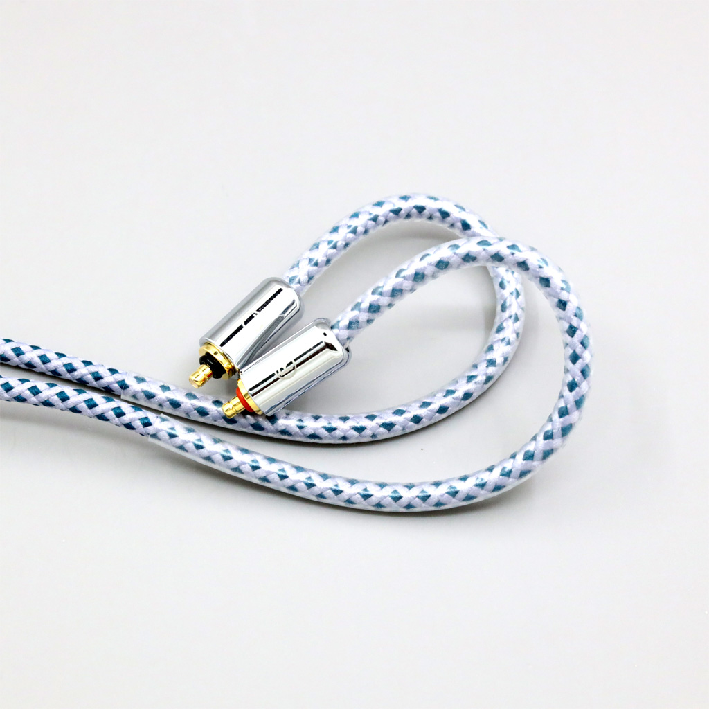 99% Pure Silver Graphene OCC Shielding Earphone Cable For UE Live UE6Pro Lighting SUPERBAX IPX