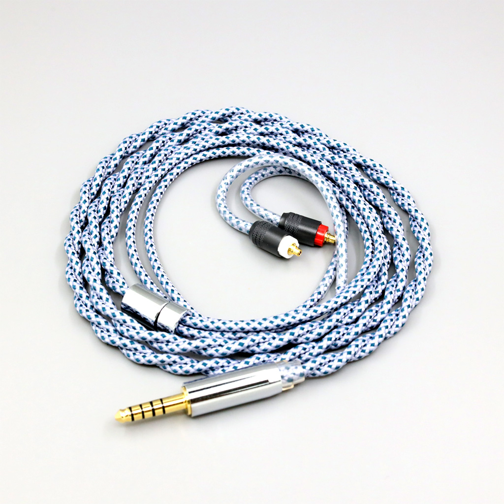 99% Pure Silver Mix Graphene OCC Shielding Earphone Cable For Sony XBA-H2 XBA-H3 xba-A3 xba-A2