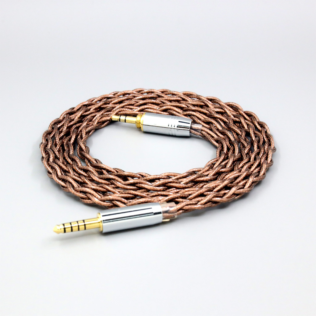 99% 24k Gold 7n Pure Silver Graphene Shield Earphone Cable For Audio-Technica ATH-pro500mk2 PRO700MK2 PRO5V M50 M50RD Screw