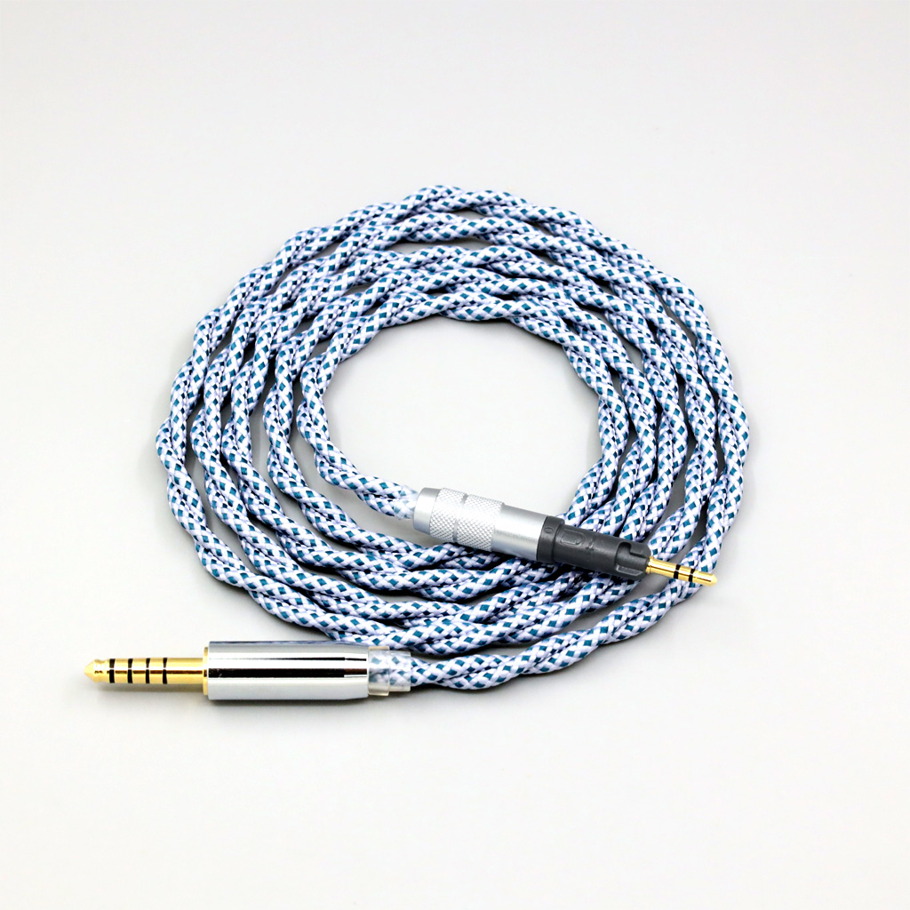 99% Pure Silver Mix Graphene OCC Shielding Earphone Cable For Audio Technica ATH-M50x ATH-M40x ATH-M70x ATH-M60x