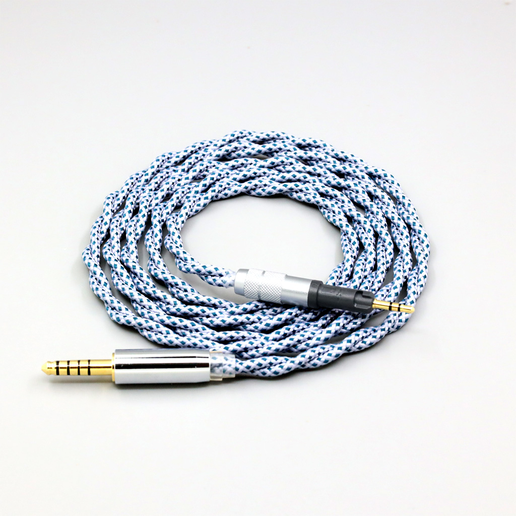 99% Pure Silver Mix Graphene OCC Shielding Earphone Cable For Audio Technica ATH-M50x ATH-M40x ATH-M70x ATH-M60x