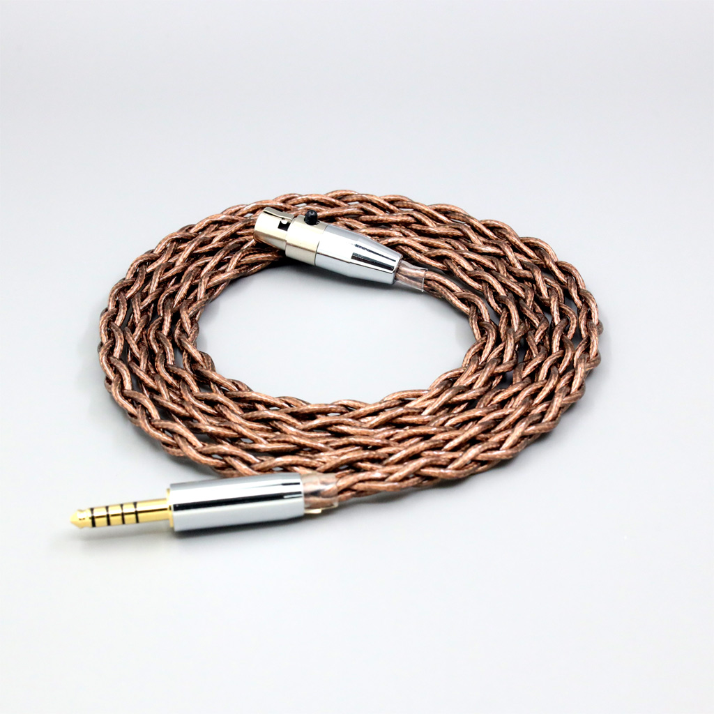 99% 24k Gold 7n Pure Silver Earphone Cable For AKG K371BT Beyerdynamic DT177x GO Pioneer HDJ-X10 Sennheiser HD490 Pro