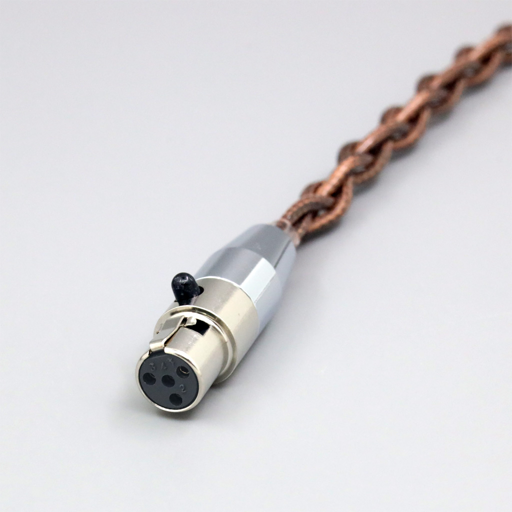 99% 24k Gold 7n Pure Silver Earphone Cable For AKG K371BT Beyerdynamic DT177x GO Pioneer HDJ-X10 Sennheiser HD490 Pro