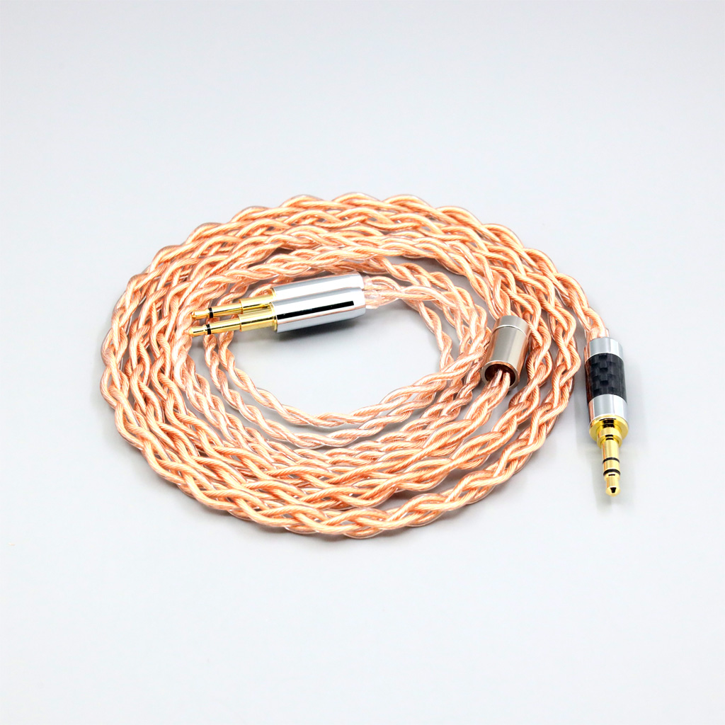 4 Core 1.7mm Litz HiFi-OFC Earphone Braided Cable For Sennheiser HD477 HD497 HD212 PRO EH250 EH350 2.5mm pin