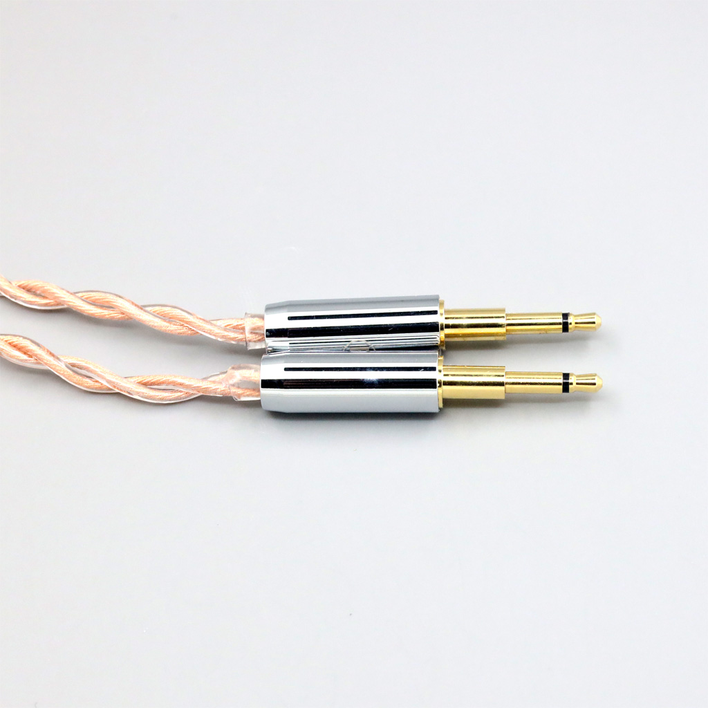 4 Core 1.7mm Litz HiFi-OFC Earphone Braided Cable For Sennheiser HD477 HD497 HD212 PRO EH250 EH350 2.5mm pin