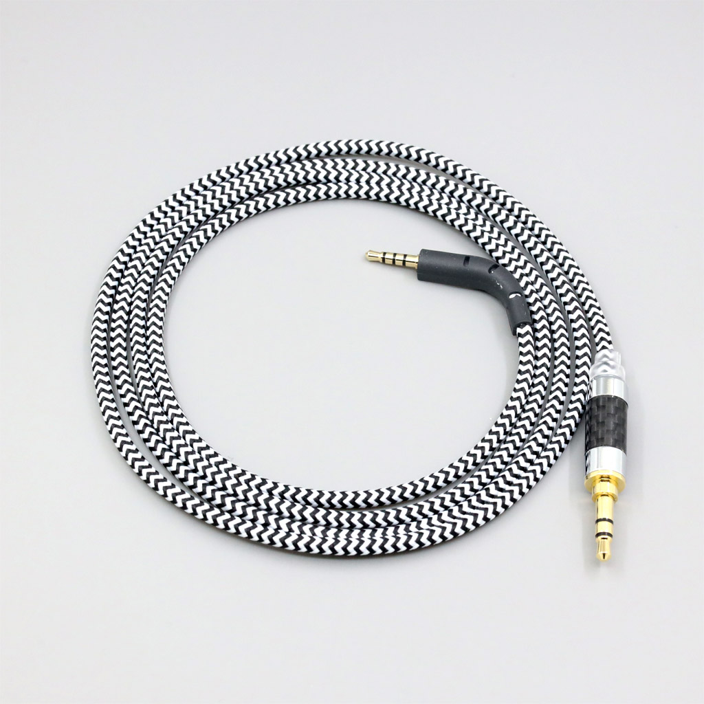 Litz OFC Earphone Shield Sleeve Cable For B&W B W B&W P7 Bowers & Wilkins P7 Wireless headphone