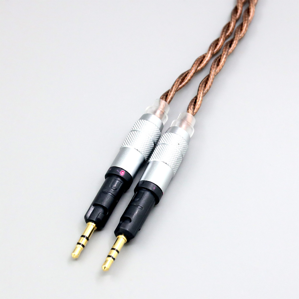 99% 24k Gold 7n Pure Silver Graphene Shield Earphone Cable For Audio-Technica ATH-R70X headphone