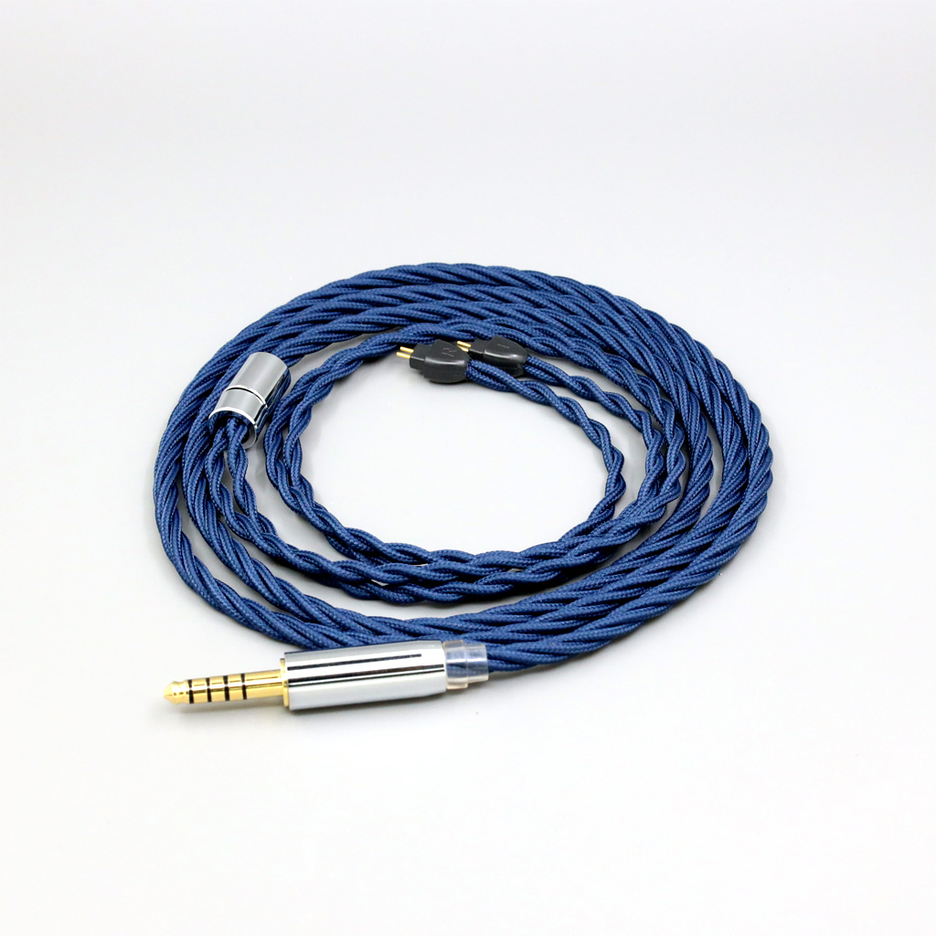 99% Pure Silver OCC Graphene Alloy Full Sleeved Earphone Cable For HiFiMan RE2000 Topology Diaphragm Dynamic Driver
