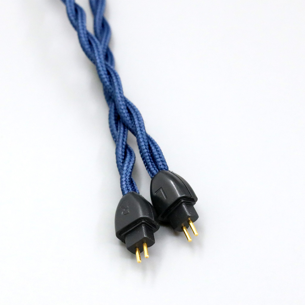 99% Pure Silver OCC Graphene Alloy Full Sleeved Earphone Cable For HiFiMan RE2000 Topology Diaphragm Dynamic Driver
