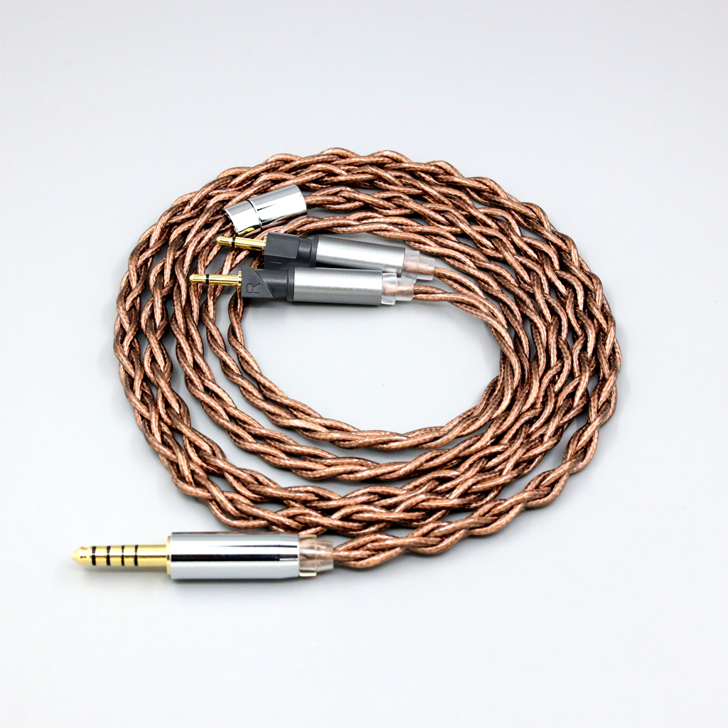 99% 24k Gold 7n Pure Silver Graphene Shield Earphone Cable For Abyss Diana v2 phi TC X1226lite 1:1 headphone pin