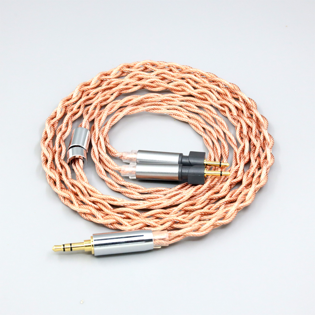 Graphene 7N OCC Shielding Coaxial Mixed Earphone Cable For Abyss Diana v2 phi TC X1226lite 1:1 headphone pin
