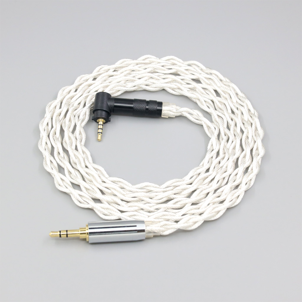 Graphene 7N OCC Silver Plated Type2 Earphone Cable For Fostex T50RP 50TH Anniversary RP Stereo Headphone