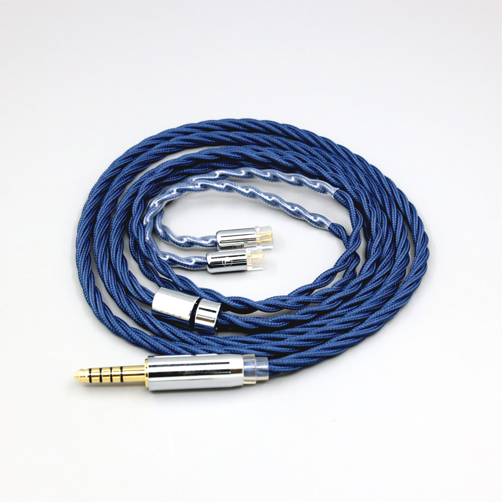 99% Pure Silver OCC Graphene Alloy Full Sleeved Earphone Cable For UE11 UE18 pro QDC Gemini Gemini-S Anole V3-C V3-S V6-C