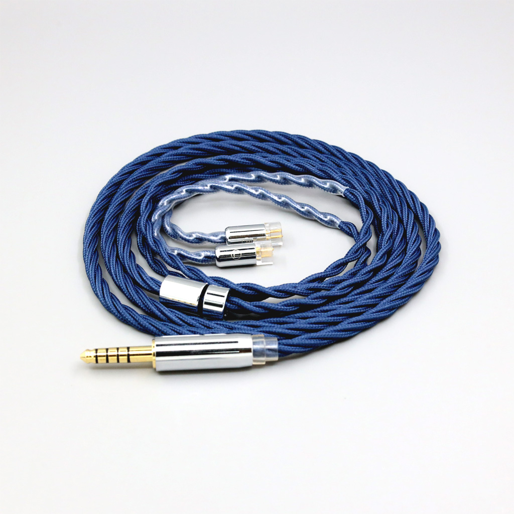 99% Pure Silver OCC Graphene Alloy Full Sleeved Earphone Cable For UE11 UE18 pro QDC Gemini Gemini-S Anole V3-C V3-S V6-C