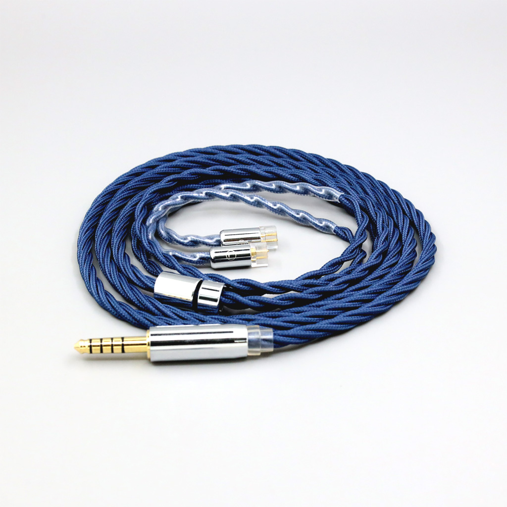 99% Pure Silver OCC Graphene Alloy Full Sleeved Earphone Cable For UE11 UE18 pro QDC Gemini Gemini-S Anole V3-C V3-S V6-C