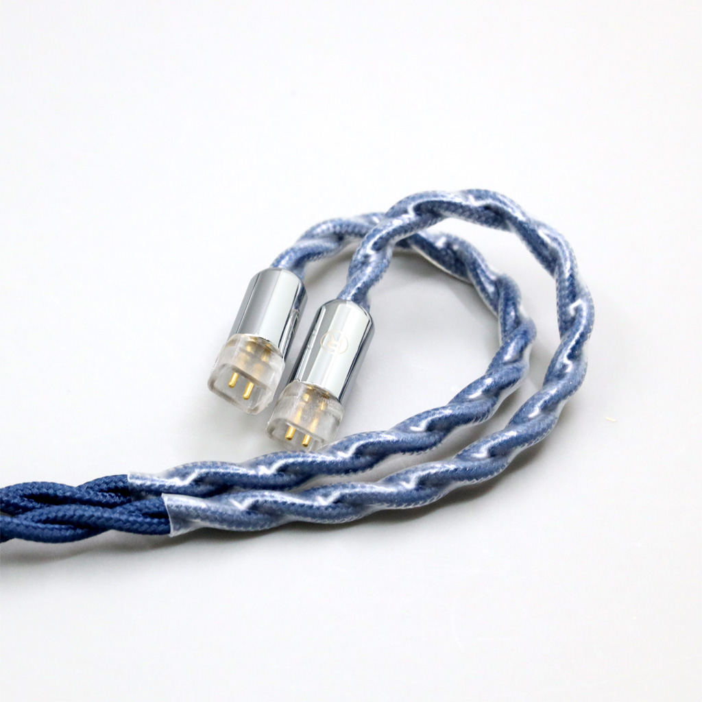 99% Pure Silver OCC Graphene Alloy Full Sleeved Earphone Cable For UE11 UE18 pro QDC Gemini Gemini-S Anole V3-C V3-S V6-C