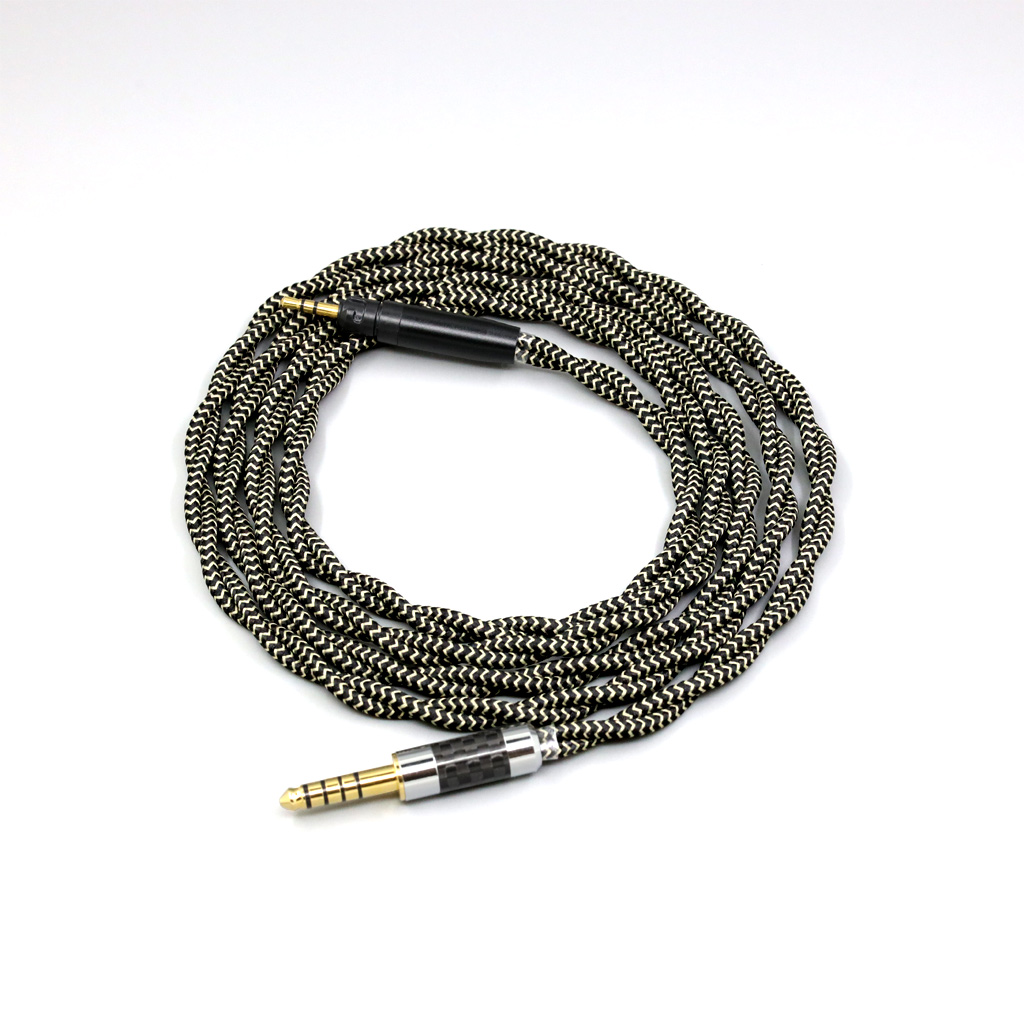 2 Core 2.8mm Litz OFC Earphone Braided Sleeve Cable For Ultrasone Performance 820 880 Signature MASTER MkII DXP PRO Headphone