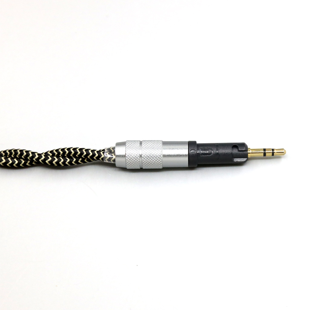 2 Core 2.8mm Litz OFC Earphone Shield Braided Sleeve Cable For Audio Technica ATH-M50x ATH-M40x ATH-M70x ATH-M60x 
