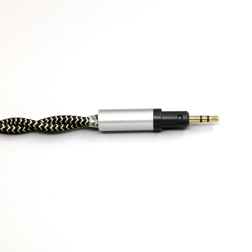2 Core 2.8mm Litz OFC Earphone Braided Sleeve Cable For Austrian Audio Hi-X15 Hi-X65 Hi-X50 X55 Headphone