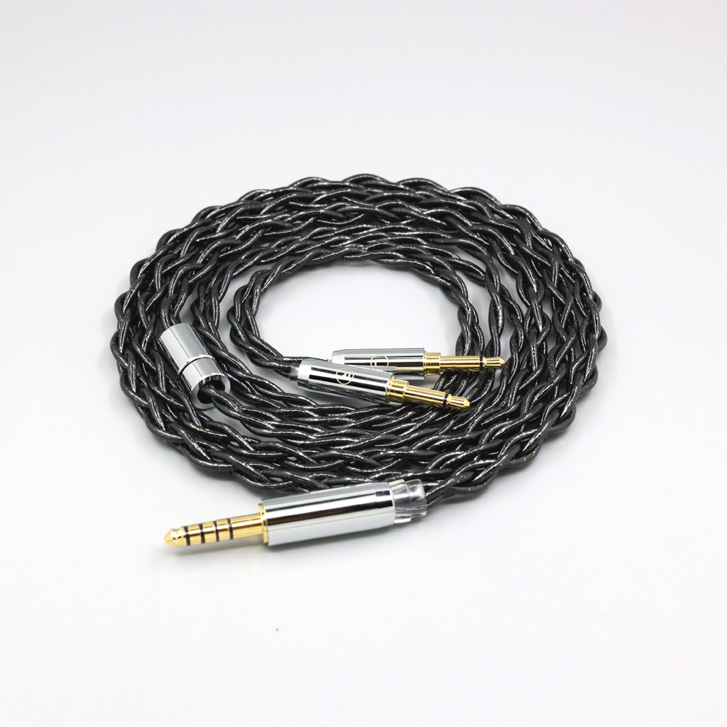 99% Pure Silver Palladium Graphene Floating Gold Cable For Hifiman Sundara Ananda HE1000se HE6se he400se Arya He-35x