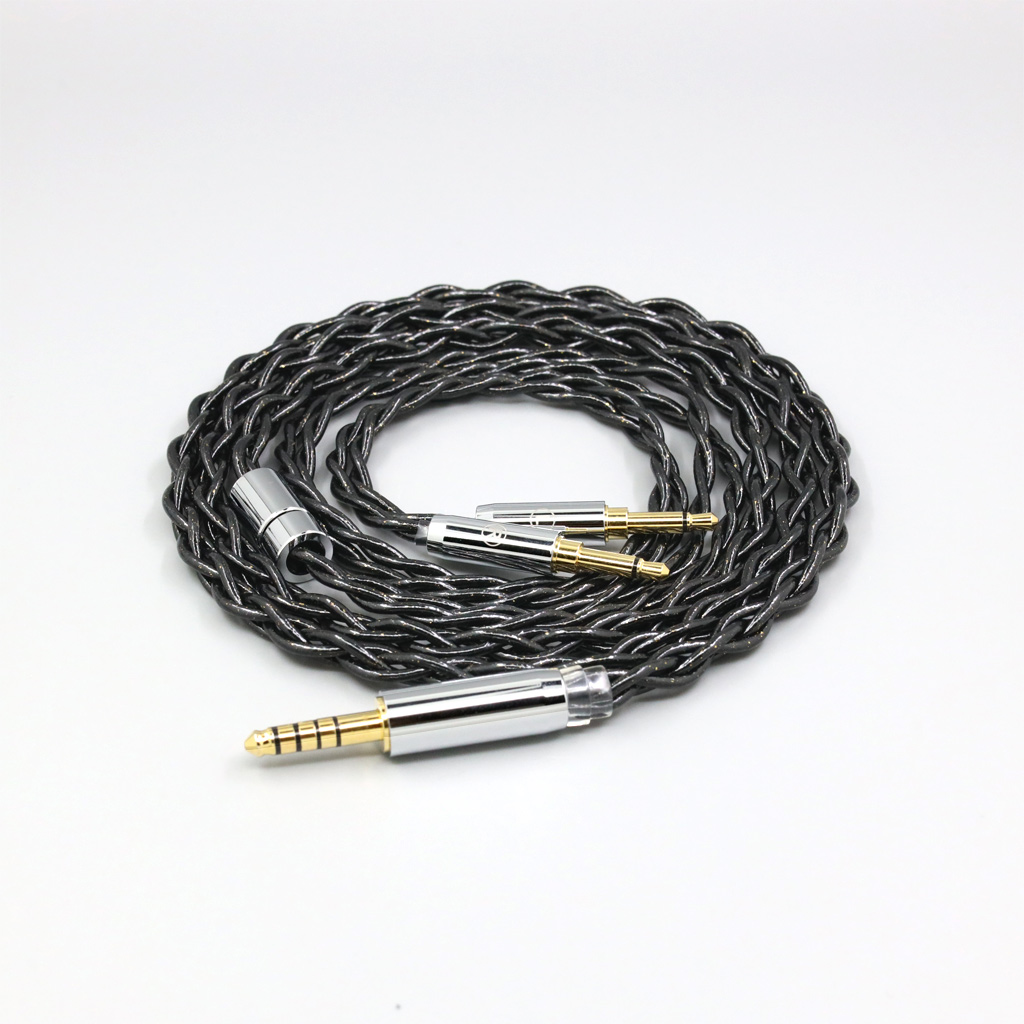 99% Pure Silver Palladium Graphene Floating Gold Cable For Hifiman Sundara Ananda HE1000se HE6se he400se Arya He-35x