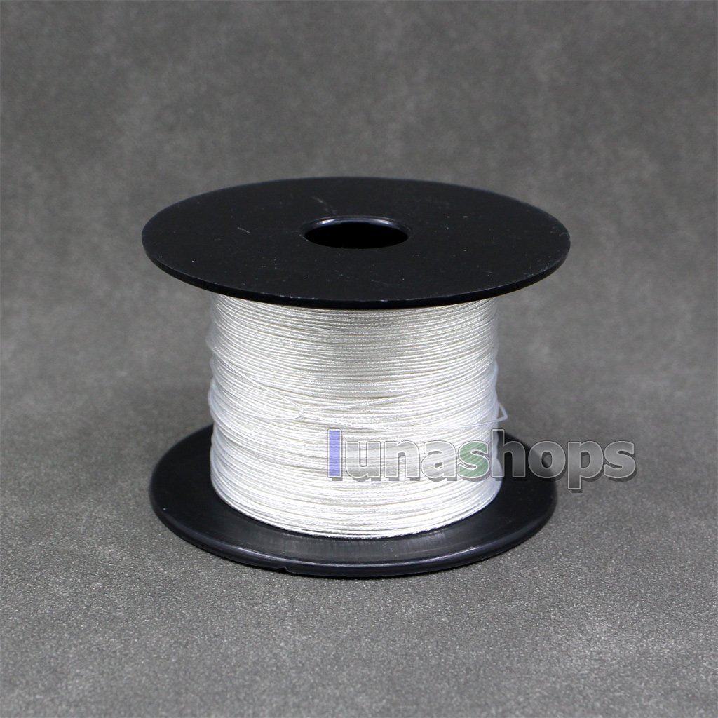 100m 27AWG Acrolink Pure Silver 99.9% Signal Wire Cable 14/0.1mm2 Dia:0.65mm For DIY 
