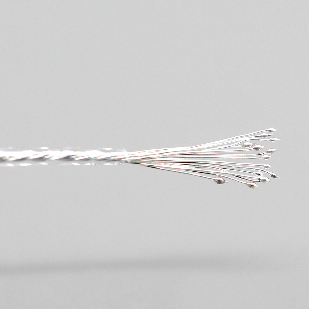 100m 27AWG Acrolink Pure Silver 99.9% Signal Wire Cable 14/0.1mm2 Dia:0.65mm For DIY 
