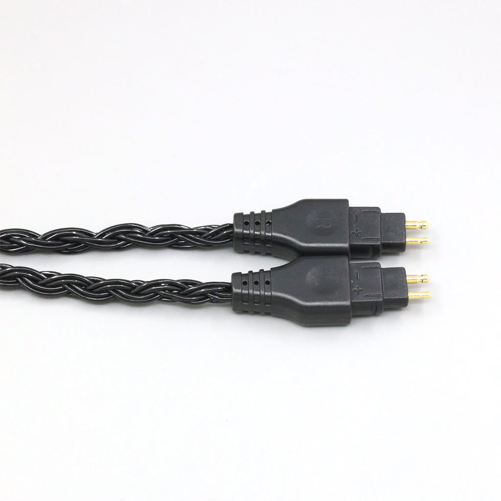 16 Core Black OCC Earphone Cable For Sennheiser HD580 HD600 HD650 HDxxx HD660S HD58x HD6xx Headphone
