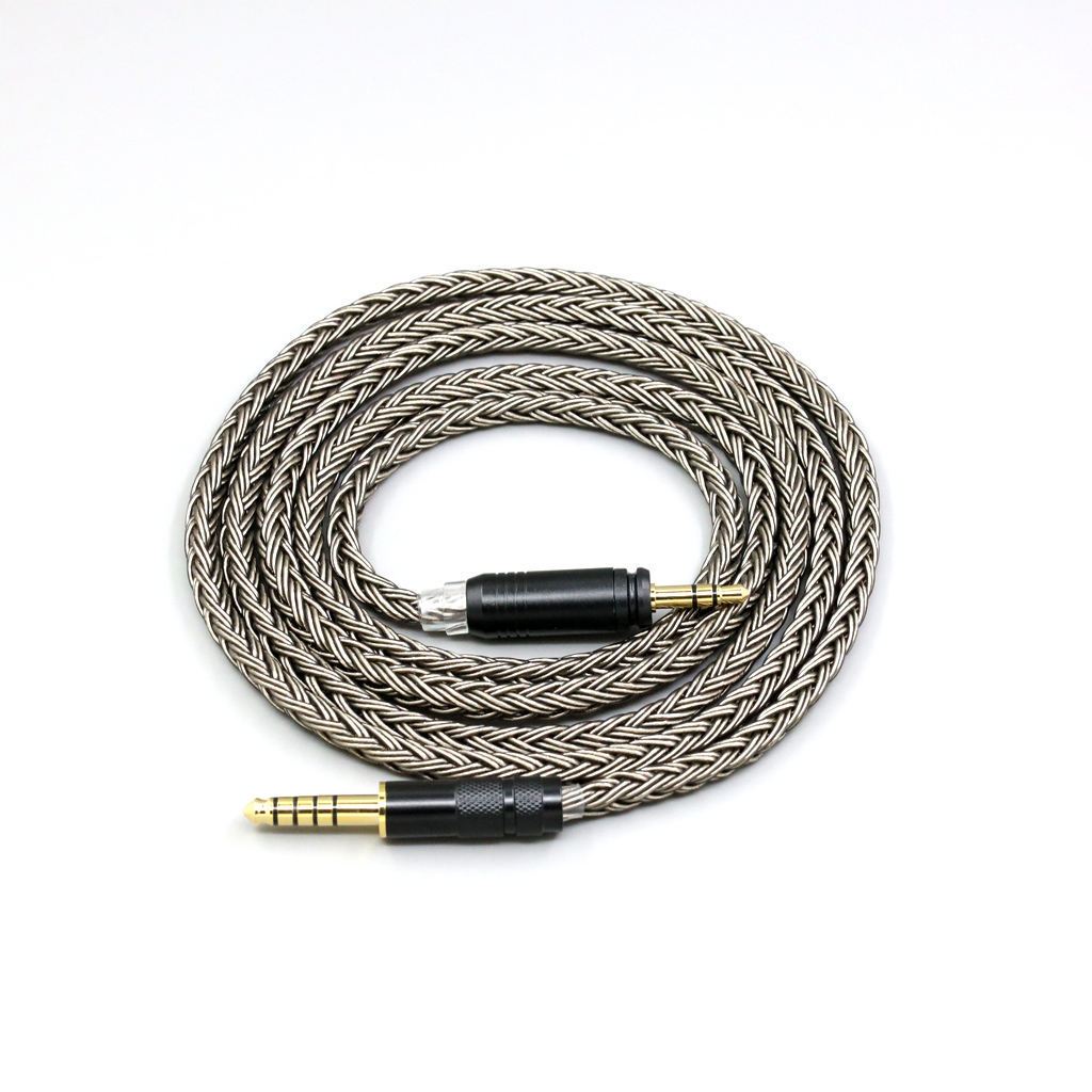 16 Core Grey Silver plated Earphone Cable For Focal HADENYS Open-back Headphone