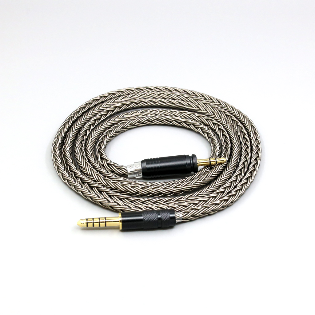 16 Core Grey Silver plated Earphone Cable For Focal HADENYS Open-back Headphone