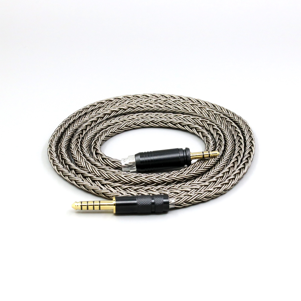 16 Core Grey Silver plated Earphone Cable For Focal HADENYS Open-back Headphone