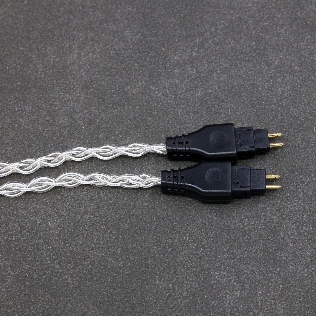 8 Core 99% 7n Pure Silver Palladium Earphone Cable For Sennheiser HD580 HD600 HD650 HDxxx HD660S HD58x HD6xx