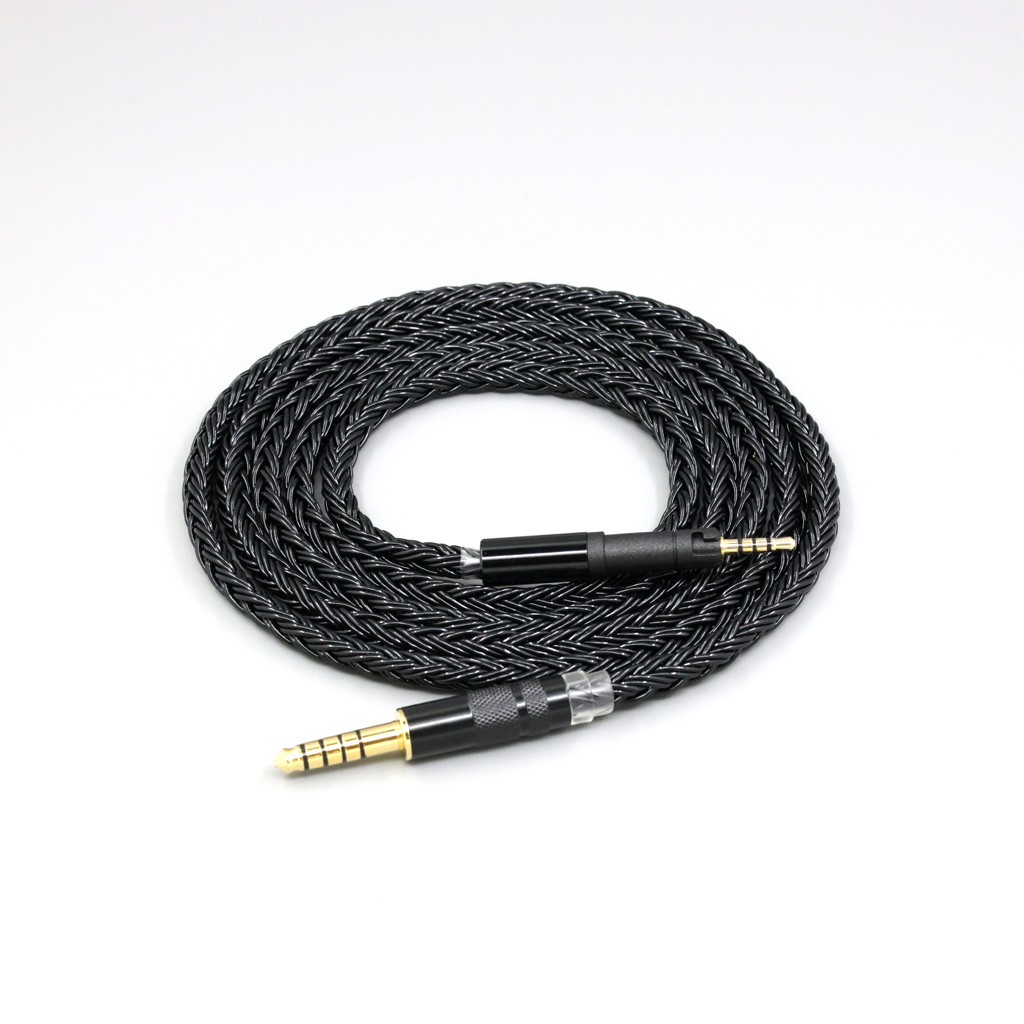 16 Core Black Braided Earphone Cable For Sennheiser HD599 HD569 HD 560S HD559 hd560s Headphone