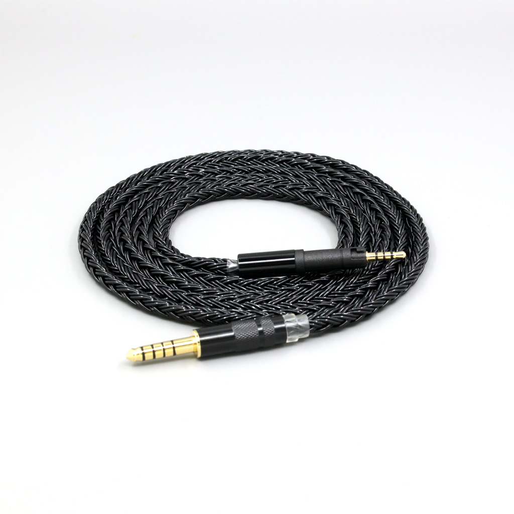 16 Core Black Braided Earphone Cable For Sennheiser HD599 HD569 HD 560S HD559 hd560s Headphone