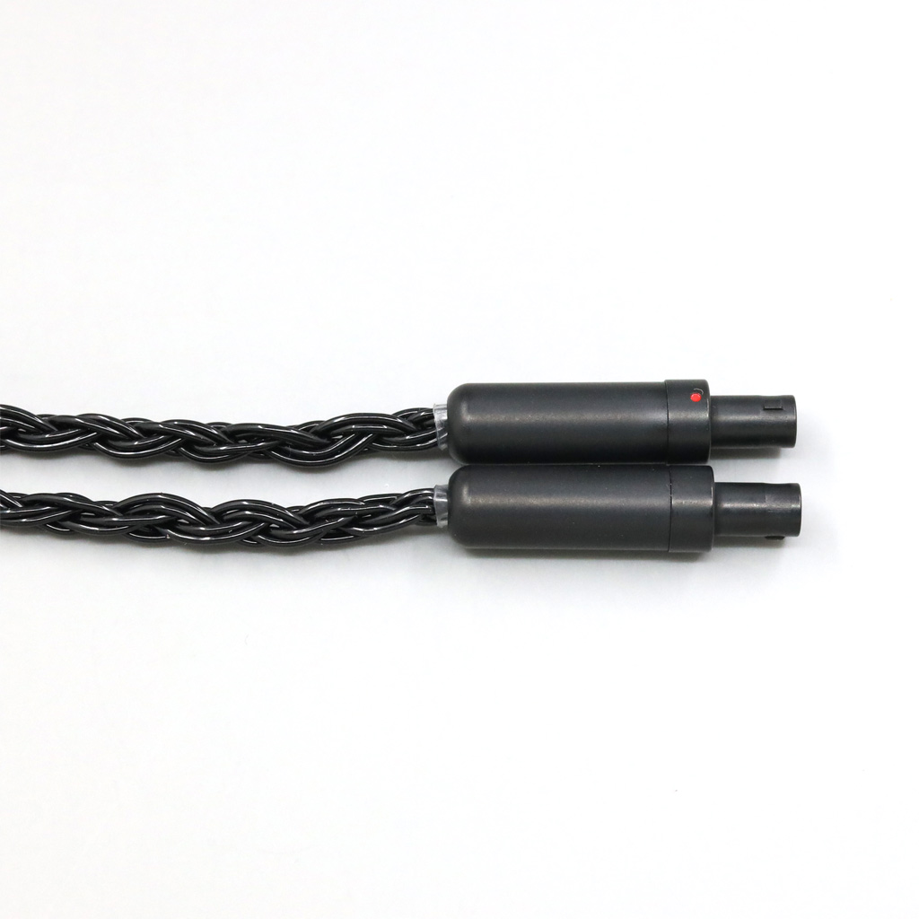 16 Core Black Braided Earphone Cable For Sennheiser HD800 HD800s HD820s HD820 Dharma D1000 Headphone