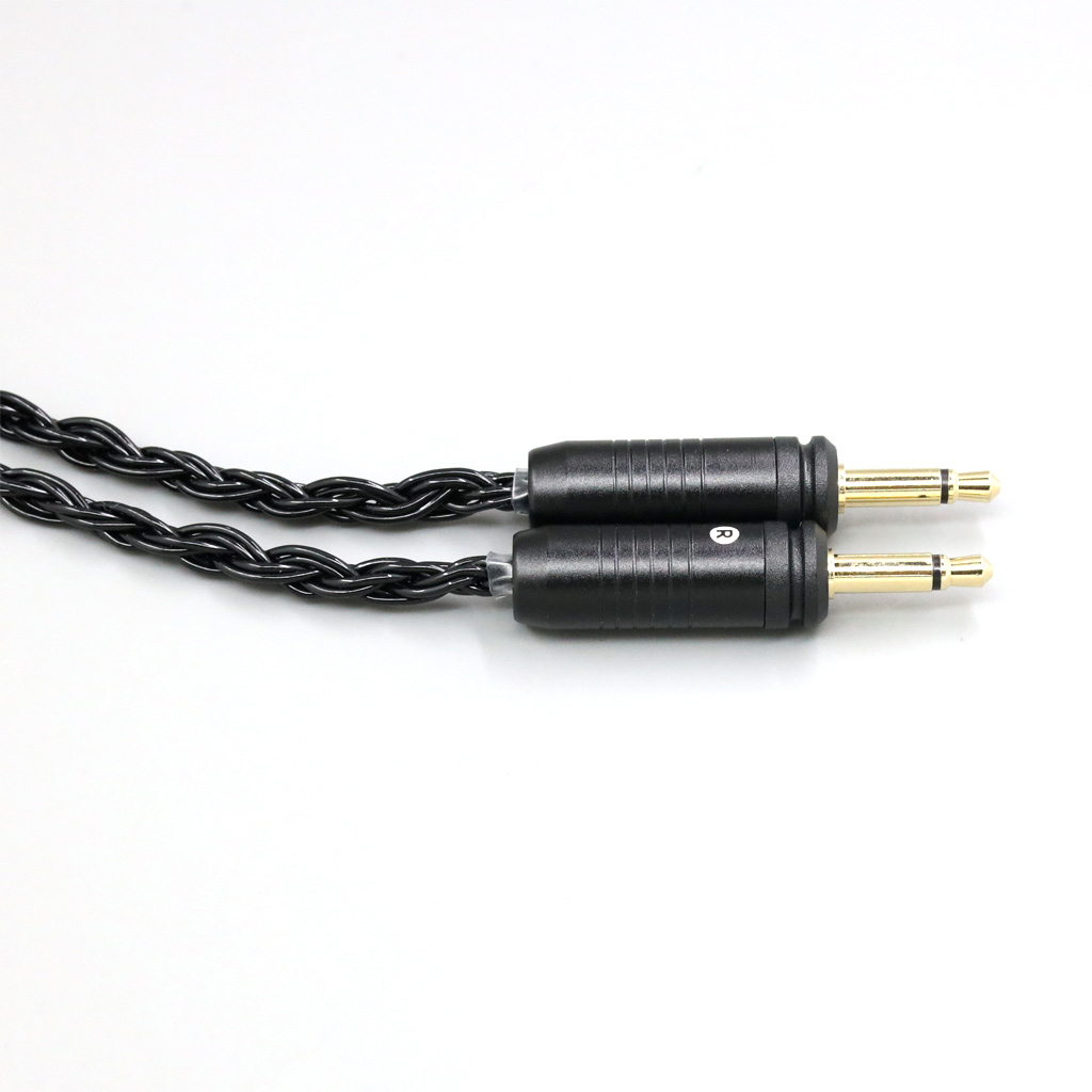 16 Core Black Braided Earphone Cable For Focal Clear Elear Elex Elegia Stellia Celestee radiance Headphone
