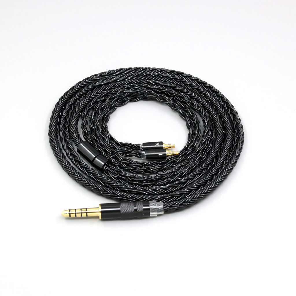 16 Core Black Braided Earphone Cable For Sennheiser IE40 Pro IE40pro 