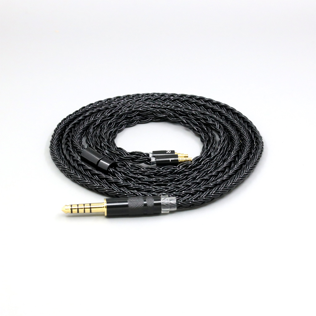 16 Core Black Braided Earphone Cable For Sennheiser IE40 Pro IE40pro 